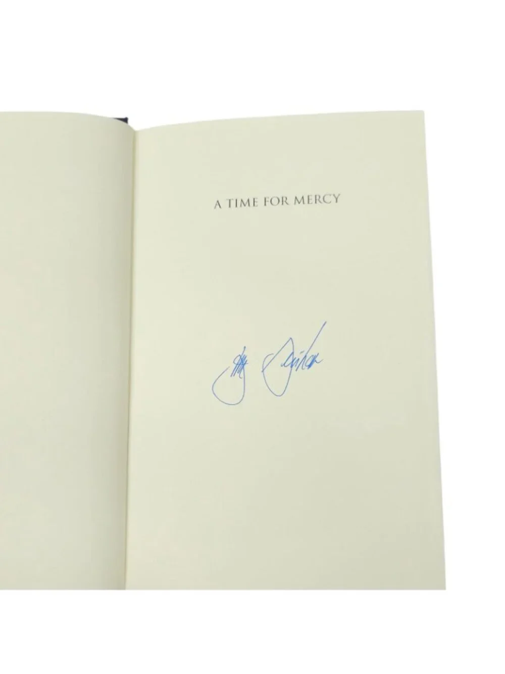 John Grisham A Time For Mercy Signed First Edition Hardcover Book Autographed